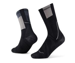 Buff Run Coolnet Crew Sock 39-41 Black Unisex