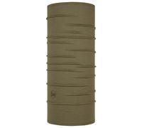 Buff Safety Merino Wool Solid Protective Scarf - Stone Gray Olive