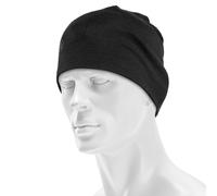 Buff Safety Merino Wool Thermal 1 Layer Solid Hat - Black
