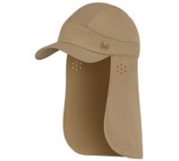 Buff Safety Pack Bimini Cap with neck protection - Solid Sand