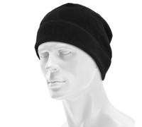 Buff Safety Polar Beanie Hat - Solid Black
