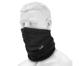 Buff Safety Polar Neckwear Protective Scarf - Solid Black