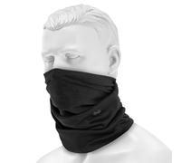 Buff Safety Windproof Protective Scarf - Black