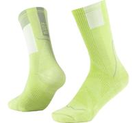 Buff Coolnet Crew Running Socks Unisex - green, Size 42-44