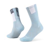 Buff Coolnet Crew Running Socks Unisex - light blue, Size 42-44