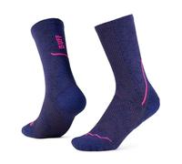 Buff| Socks Dryflx Crew Quick Drying, Cushioned, Running, Running, Cool, Comfortable Man Women S Blue