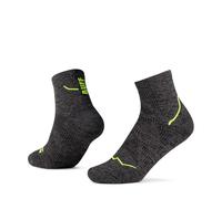 Buff - Dryflx Quarter Sock - Running socks size L - EU: 42-44, black/grey