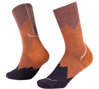 Buff®| Socks LW Merino Wool Crew Lightweight, Hiking, Natural Durability, Comfortable, Padded L Orange