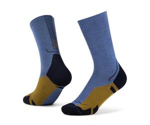 Buff| Socks LW Merino Wool Crew Lightweight, Hiking, Natural Resistance, Comfort, Cushioning, S, Blue