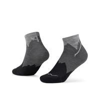 Buff®| Socks LW Merino Wool Quarter Lightweight, Hiking, Natural Durability, Comfortable, Padded S Black