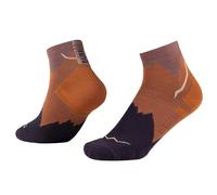 Buff®| Socks LW Merino Wool Quarter Lightweight, Hiking, Natural Durability, Comfortable, Padded XL Orange