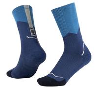 Buff| Socks Merino MW Crew Merino wool, Odor control, Temperature regulation, Hiking, Blister-free, Comfort, Quality Man Women L Blue