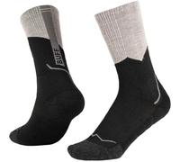Buff| Socks Merino MW Crew Merino wool, Odor control, Temperature regulation, Hiking, Blister-free, Comfort, Quality Man Women S Black