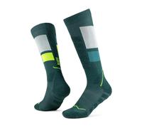 Buff Socks Snow Mens Over the Calf ThermoNet Green