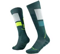 Buff| Socks ThermoNet Over the Calf Thermal, Cushioning, Arch support, Breathable, Comfort, Blister-resistant, Snow, Skiing Man Women XL Teal