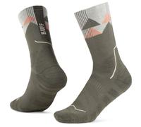 Buff| Socks Thermonet Crew Thermal, Arch compression, Breathable, Comfort, Blister-resistant Man Women M Beetle Green