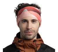 BUFF| Headband ThermoNet Warm, Comfortable, Recycled Materials, Lightweight, Breathable, Thermal Insulation, Snow Man Women One Size Flame