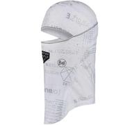 Buff® Thermonet® Hinged Balaclava Pristo Ash, White, One Size