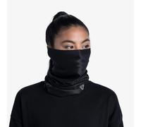 Buff Thermonet Neck Gaiter in Solid Black