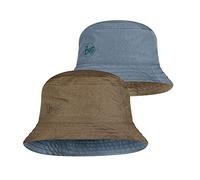 Buff Travel Bucket Cap Zadok Blue-Olive S/M