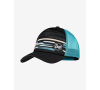 Buff Trucker Cap Black Blue Kids