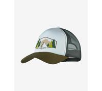 Buff Trucker Cap Brown White