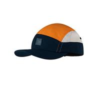 Buff Unisex 5 Panel Go Run Adjustable Cap Hat - Navy - S/M