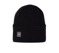 Buff Unisex Crossknit Beanie Hat, Black, Men Black