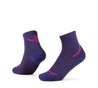 Buff®| Socks Dryflx Quarter Quick-Drying, Padded, Running, Sprinting, Fresh, Comfortable XL Blue