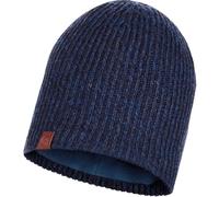Buff Unisex Lyne Fine Knit Warm Winter Fleece Lined Beanie Skull Hat Night Blue