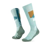 Buff - Merino HW Over The Calf - Ski socks size L, turquoise