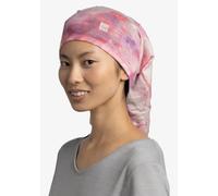 BUFF | Merino Lightweight Prints | Wool Neck Scarf | Oriza Pink Azalea One Size
