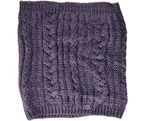 Buff Women's Knitted Neck Warmer Comfort Darla Tube Scarf, Purple, One Size