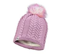 Buff Women's Nina Lilac Sand Knitted and Polar Hat for Children
