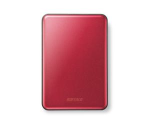 Buffalo 1 TB MiniStation Slim USB 3.0 2.5 inch 8.8 mm Hard Drive - Red