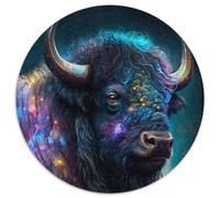 Buffalo 1000-Piece Jigsaw Puzzle Jigsaw Puzzles for Adults Perfect for Family Fun, Party Games, Birthday Party Favors 67.5x67.5cm