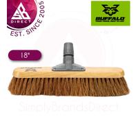 Buffalo 18'' 450mmSoft Sweeping Brush Coco Platform Yard Bro