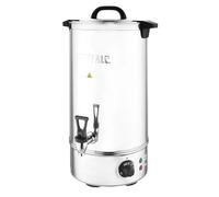 Buffalo 2.6kW Energy Saving Manual Fill Water Boiler 10 Litre, Stainless Steel, Double Walled Insulated, Water Urn, Temperature Range: 32°C to 100°C, CU547