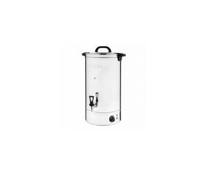 Buffalo 2.6kW Energy Saving Manual Fill Water Boiler 20 Litre, Stainless Steel, Double Walled Insulated, Water Urn, Temperature Range: 32C to