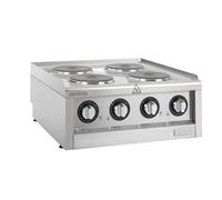 Buffalo 600 Series 4 Ring Electric Hob