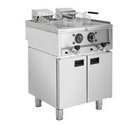 Buffalo 600 Series Freestanding Twin Tank Electric Fryer 2x 8Ltr