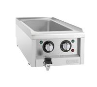 Buffalo 600 Series Stainless Steel Countertop Bain Marie, 1/1 GN