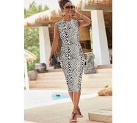 Buffalo Animal Print Midi Dress Animal Print