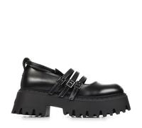 Buffalo Aspen Ballerina TS Vegan Box BN1620050, City Shoes, Black, 7 UK