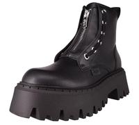 Buffalo Aspen Front Zip Women's Boots, Black, 10