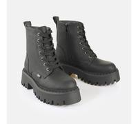 Laced ankle boots Buffalo Aspen Noir 40