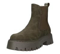 Buffalo Aspen Warm Vegan Womens Chelsea Boots in Khaki - 6.5 UK