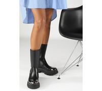 Buffalo - Aspha Clf Steel Vegan Nappa Black - Girl Shoes - black - EU 37 - Synthetic/Textile/Rubber EU 37