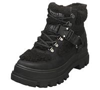 Buffalo Aspha Com Mid Warm Vegan Womens Ankle Boots in Black - 6 UK