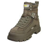 Buffalo Aspha Com1 Mi Vegan Womens Platform Boots in Khaki - 6.5 UK